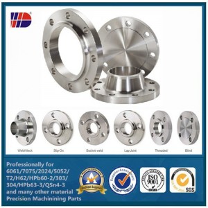 Chất lượng cao OEM gia công CNC tùy chỉnh gia công mặt bích thép không gỉ