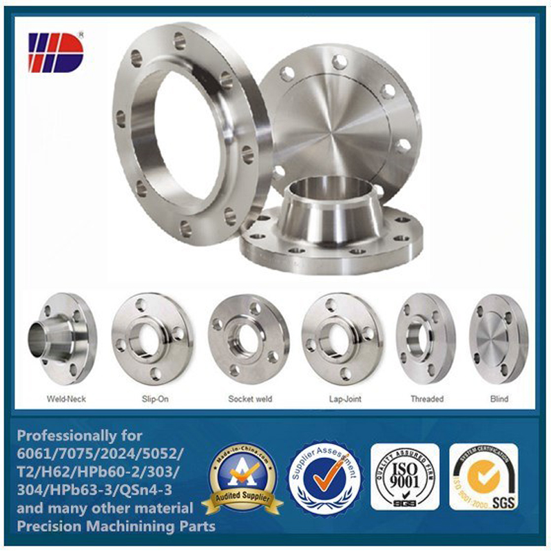 Chất lượng cao OEM gia công CNC tùy chỉnh gia công mặt bích thép không gỉ