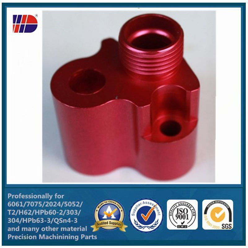 Các bộ phận gia công nhôm y tế chính xác cao với anodize